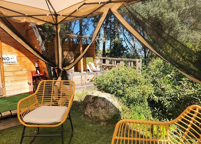 Campingplatz En Bois Avec Jacuzzi Prive Et Piscine Porto-Vecchio (Corsica)