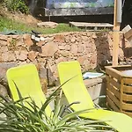 En Bois Avec Jacuzzi Privé Et Piscine Campeggio Porto Vecchio